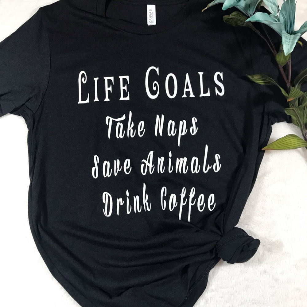 Life Goals Graphic Tee